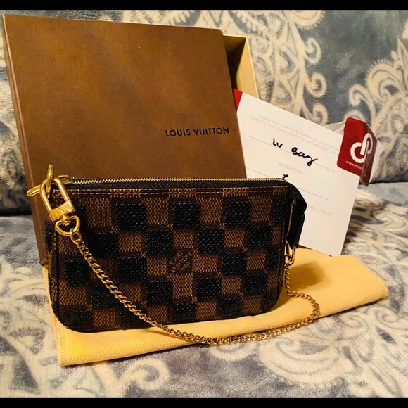 Louis Vuitton Handbags - Louis Vuitton Pouchette Ebene Sequence pouch